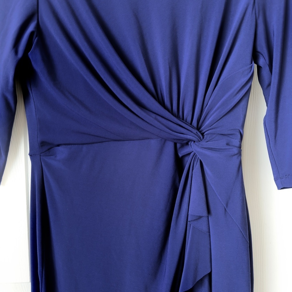 Ralph Lauren Jersey Dress | Ralph Lauren Midi Dress | 10P Petite - Picture 4 of 8